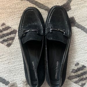 Donald splinter black sparkle flats size 9. Excellent Condition.